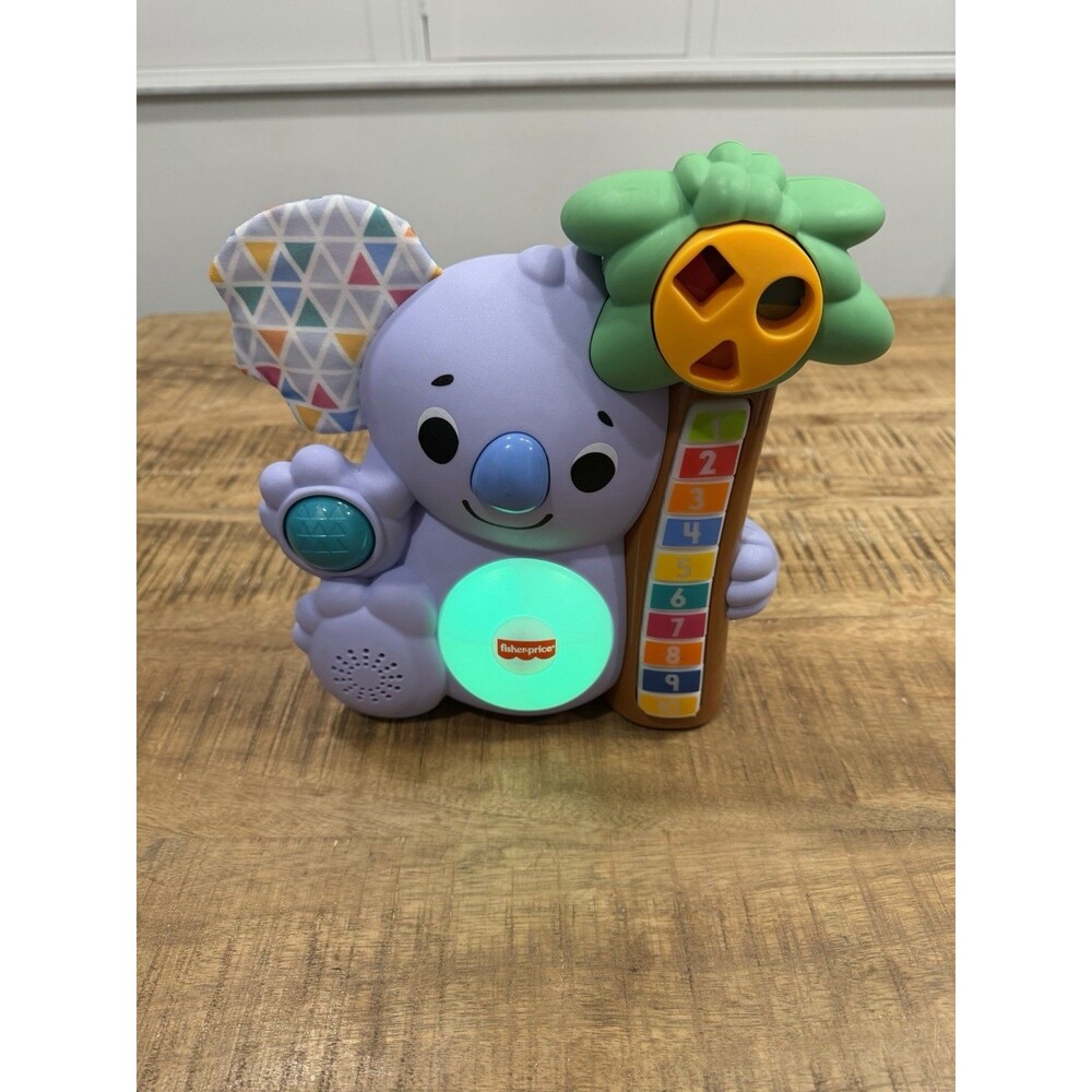 Fisher-Price Linkimals Baby Learning Toy Counting Koala With Interactive‎ Lights